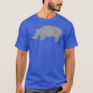 Camiseta Rinoceronte geométrico