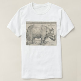 Camiseta Rinoceronte, grabar en madera de Albrecht Durer