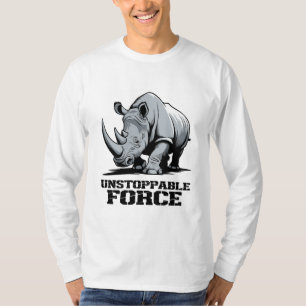 Camiseta Rinoceronte irrompible: Fuerza y poder liberados