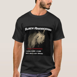 Camiseta rinoceronte negro