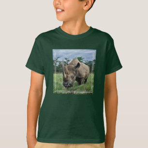 Camiseta Rinoceronte negro Kenia