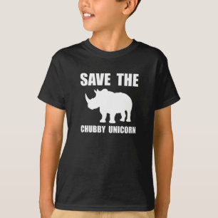 Camiseta Rinoceronte rechoncho del unicornio