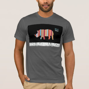 Camiseta rinoceronte / rinno / rinoceronte fresco