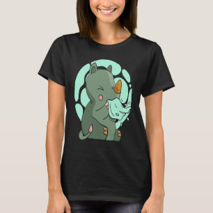 Camiseta Rinoceronte rinoceronte áfrica enfermo