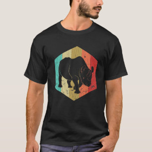 Camiseta Rinoceronte rinoceronte vintage rinoceronte amante