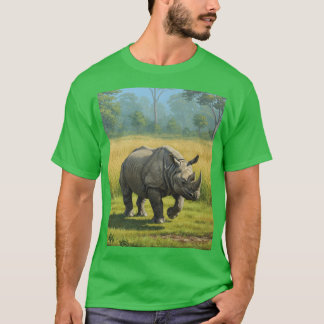 Camiseta Rinoceronte unicornio en India: símbolo de Assam