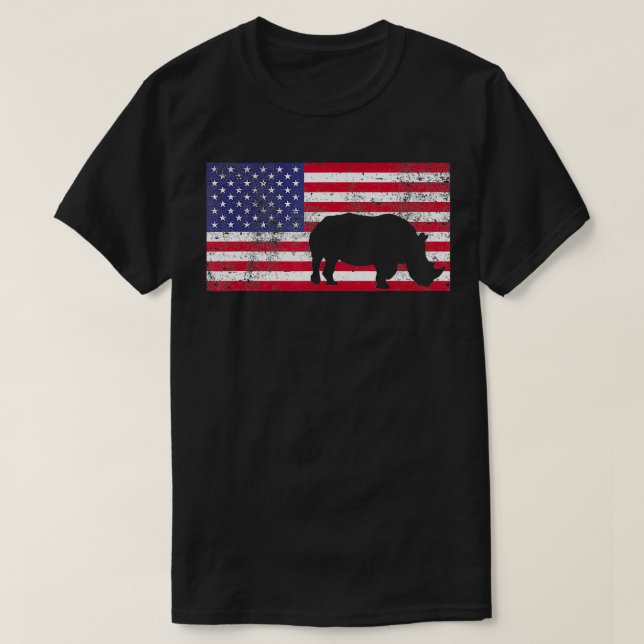 Camiseta Rinocerontes 4 (Diseño del anverso)