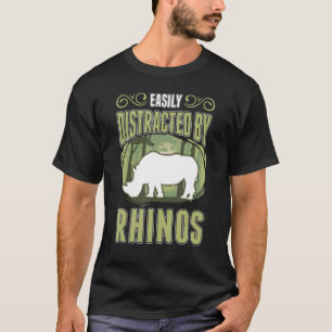 Camiseta Rinocerontes Distrados Fácilmente