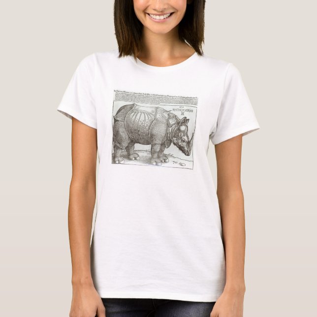 Camiseta Rinocerontes, impresión dada al Maximiliano I (145 (Anverso)
