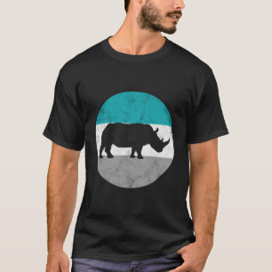 Camiseta Rinocerontes Retro Rinocerontes Regalos Para Hombr