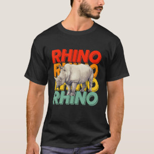 Camiseta Rinocerontes Rinocerontes Para Rinocerontes Chicas