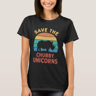 Camiseta Rinocerontes Rinocerontes Salvan Animal Chubby Uni