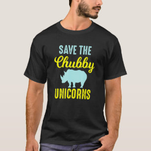 Camiseta Rinocerontes salvan al animal de rinoceronte de Ch