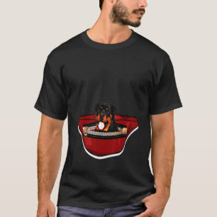 Camiseta Riñonera Para Rottweiler Bolsa De Cintura Para Per