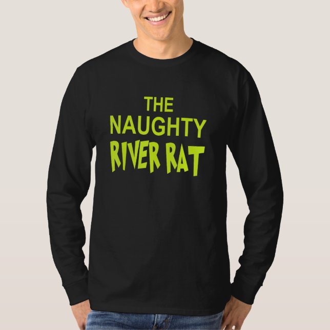 Camiseta Río Beer Rafting Hilarious River Rat (Anverso)