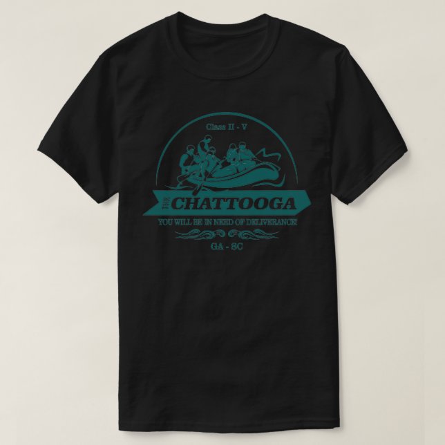 Camiseta Río Chattooga (Diseño del anverso)