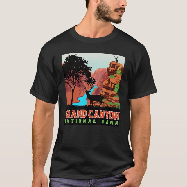 Camiseta Río Colorado en el Parque Nacional del Gran Cañón  (Anverso)