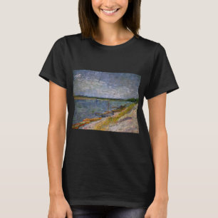 Camiseta Río con barcos de remo por Vincent van Gogh
