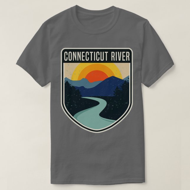 Camiseta Río Connecticut (Diseño del anverso)