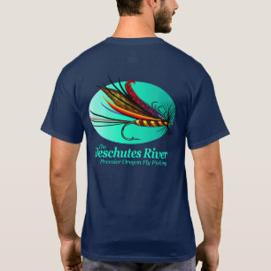 Camiseta Río de Deschutes (mosca)