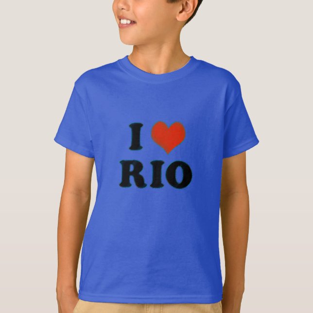 Camiseta río de janeiro - Amo Río (Anverso)
