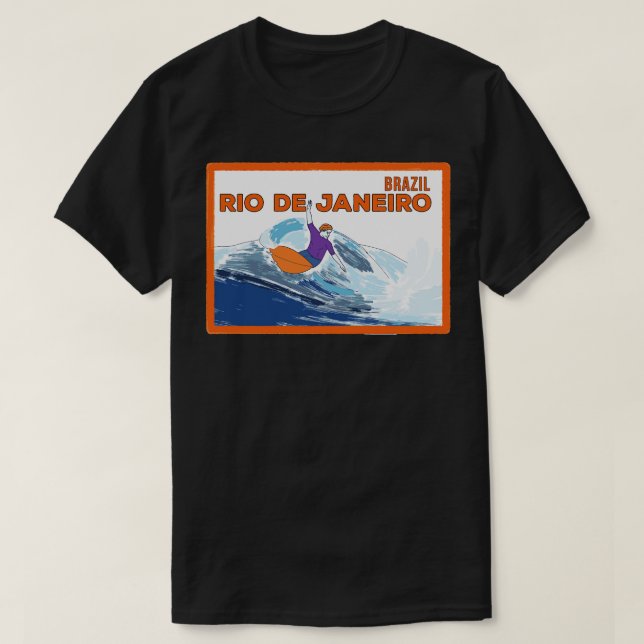 Camiseta Río de Janeiro Brasil 1 (Diseño del anverso)