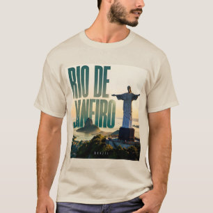 Camiseta Rio de Janeiro Brasil Playas y Horizontes de Monta