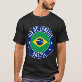 Camiseta Rio De Janeiro, Brazil City T-Shirt