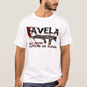 Camiseta Río de Janeiro Favela (tugurios/ciudad de chabola)