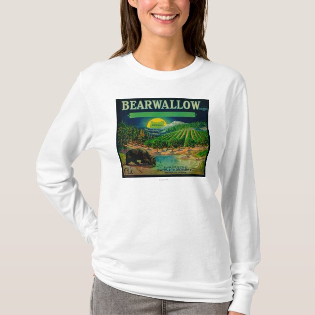 Camiseta Río de LabelHood del cajón de Bearwallow Apple, O (Anverso)