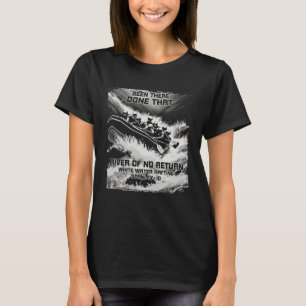 Camiseta Río de No Retorno White Water Rafting Rápidos Idah