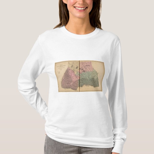 Camiseta Río del sur, el condado de Augusta (Anverso)