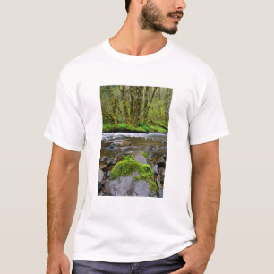 Camiseta Río en bosque verde, Oregón