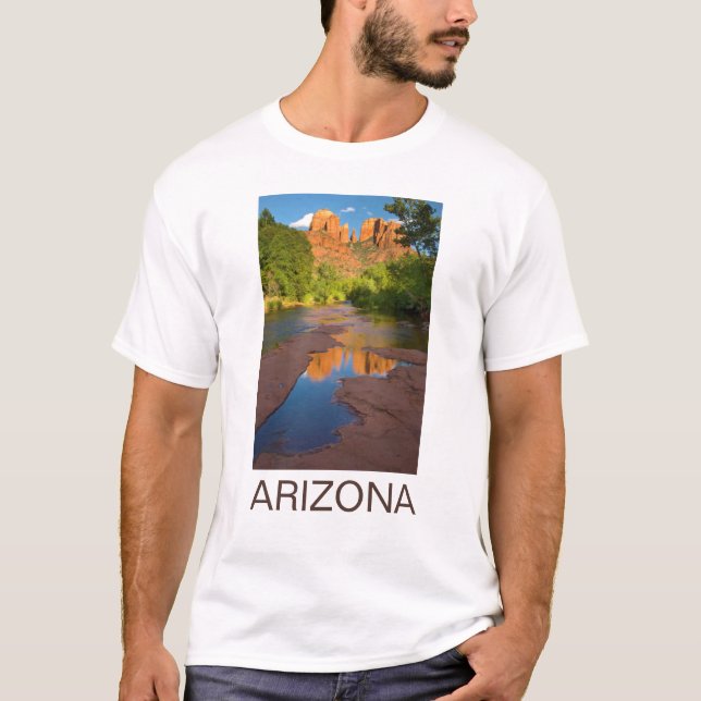 Camiseta Río en el cruce de Red Rock, Arizona (Anverso)