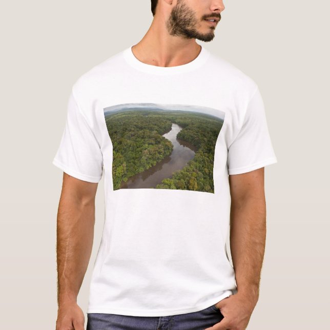 Camiseta Río Essequibo, río más largo de Guyana, y 5 (Anverso)