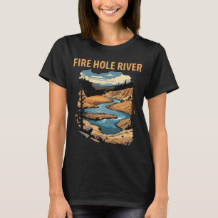 Camiseta Río Fire Hole Yellowstone Viajes de Oro