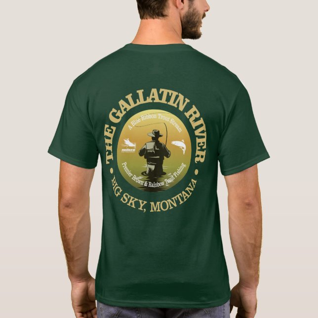 Camiseta Río Gallatin (FF) (Reverso)