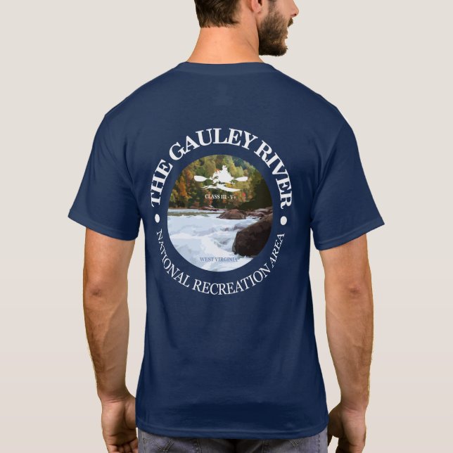 Camiseta Río Gauley (c) (Reverso)