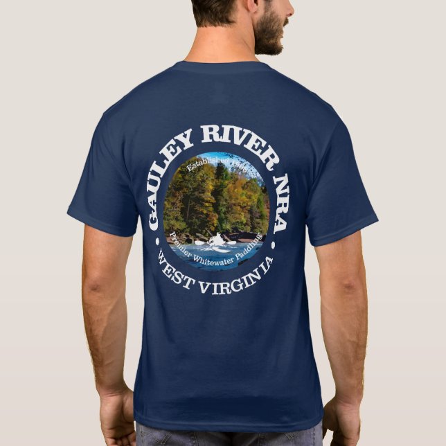Camiseta Río Gauley NRA (rd) (Reverso)