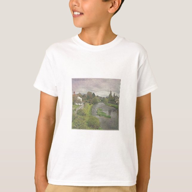 Camiseta Río Hafren en Newtown, Powys (Anverso)