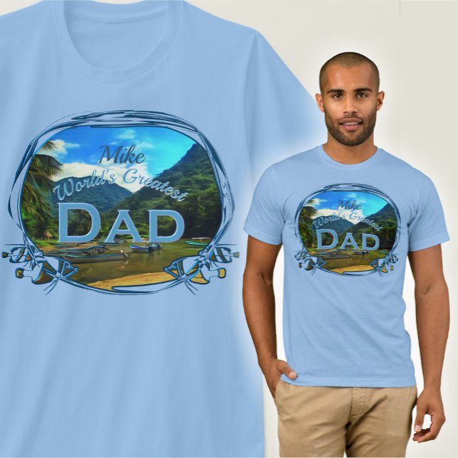 Camiseta Río Mismaloya 0344, el mejor padre del mundo (Subido por el creador)