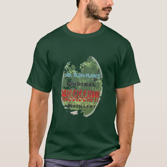 Camiseta Río mississippi Whiskey (Anverso)