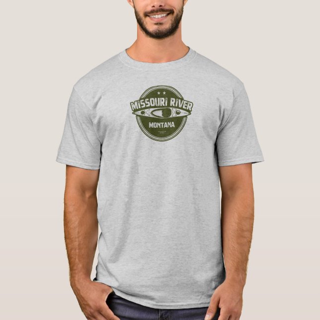 Camiseta Río Missouri, Montana (Anverso)