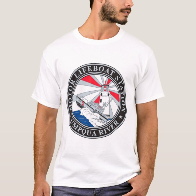 Camiseta Río MLSTA Umpqua (Guardia Costera de Estados Unido (Anverso)