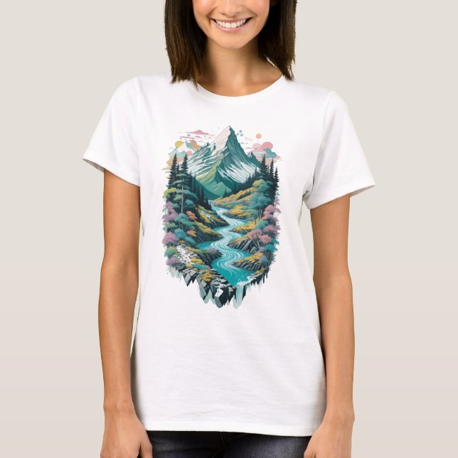 Camiseta Río Montaña (Anverso)