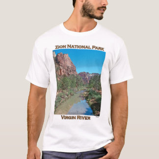 Camiseta Río nacional de la Parque-Virgen de Zion