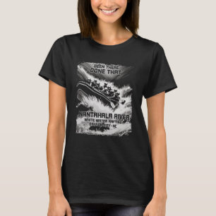 Camiseta Río Nantahala Agua Blanca Rafting Rapids NC Raft