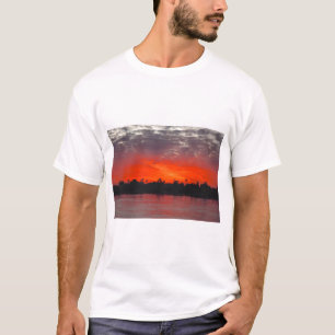 Camiseta Río Nilo Rojo Fiery Sunset .JPG