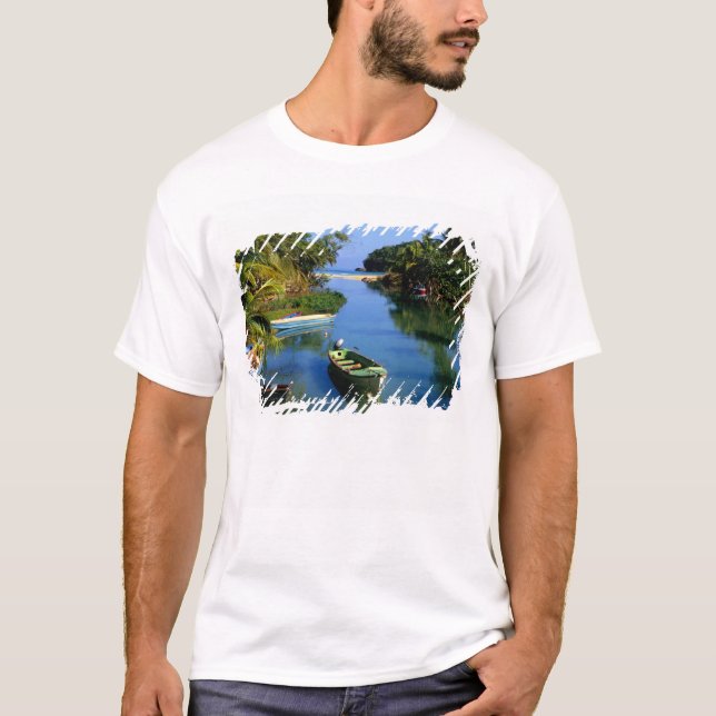 Camiseta Río panorámico cerca de Ocho Ríos en Jamaica (Anverso)