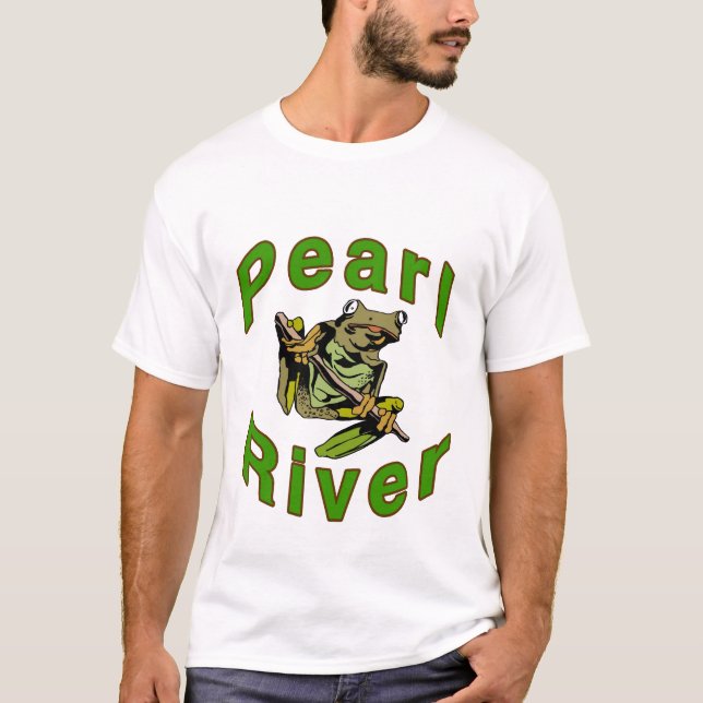 Camiseta Río Perla, rana (Anverso)